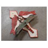 Folk Art Bird Wall Hangings