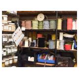 Racks of Buttons & Sewing Supplies / Notions