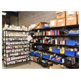 Racks of Buttons & Sewing Supplies / Notions