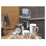 Scales, Coffee Mugs, Kitchen Utensils, Etc.