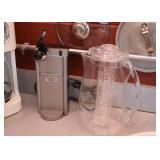 Electric Can Opener, Tea Brewing Pitcher