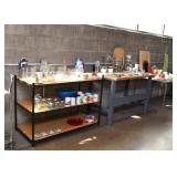 Metal Shelving, Work Tables, Kitchenware