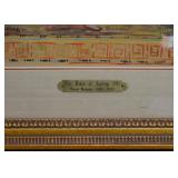 Framed Artwork - "The Rites of Spring" (Brass plaque reads 1911, Marcel Duchamp)