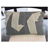 Vintage Japanese Indigo Fabric Throw Pillows