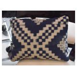 Vintage Japanese Indigo Fabric Throw Pillows