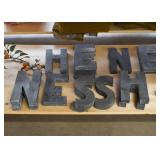 Metal Sign Letters