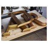 Large Gold Painted Sign Letters