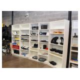 White Laminate Shelving / Bookshelves, Office Supplies