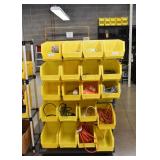 Storage Bins with Rack