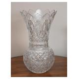 Extra Large Waterford Crystal Peacock Vase (Master Cutter)