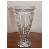 Waterford Master Cutter Crystal Vase, Signed by John McGrath