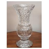 Waterford Crystal Master Cutter Vase, Signed by Jim O