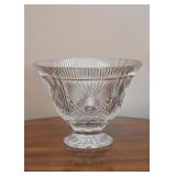 Waterford Crystal Design Studio Footed Centerpiece Bowl, Signed by Jim O