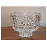 Waterford Crystal Society Sinclair Centerpiece Bowl, Signed by Sean O