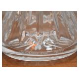 Waterford Crystal Decanter / Carafe with 4 Old Fashion Glasses (Set), Signed Jim O