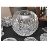 Waterford Crystal Rose Bowl, Signed by John McGrath