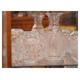 Waterford Crystal Rose Bowl & Vase (Signed by Jim O