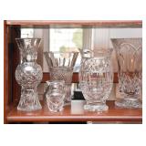 Waterford Crystal Vases (some are signed)