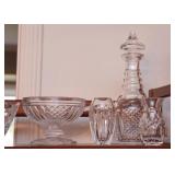 Waterford Crystal Compote, Decanter, Vases