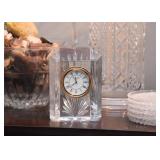 Waterford Crystal Desk Clock