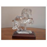 Waterford Crystal Carousel Horse Figurine