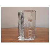 Waterford Crystal New York City Times Square Prism Paperweight