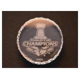Waterford Crystal 2013 Chicago Blackhawks Championship Puck