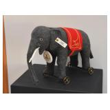 Reproduction Steiff Elephant on Wheels 