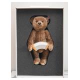 Steiff  & Lladro LTD Teddy Bear - Accordion Player  