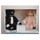 Steiff  & Lladro LTD Bride & Groom Bears Set