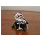Swarovski Crystal Panda Bear Cub - Endangered Wildlife Series (with box)