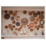 Polish Folk Art Wood / Wooden Handmade Plates