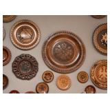 Polish Folk Art Wood / Wooden Handmade Plates