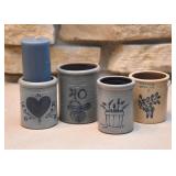 Collectible Salt Glazed Pottery - Crocks, Vessels, Plates, Etc. (Rowe Pottery Works & Others)