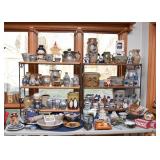 Pottery & Christmas Decor