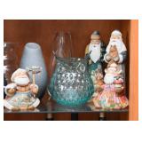 G. DeBrekht Christmas Figurines, Glassware & Crystal Vases