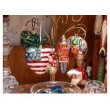 Mercury Glass Christmas Ornaments