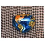 World Love Mercury Glass Ornament
