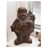 Cast Iron Santa Claus Doorstop