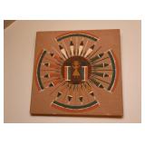 Pueblo Sand Art Wall Hanging