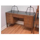 Vintage Keyhole Desk