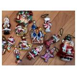 Christopher Radko Mercury Glass Christmas Ornaments 