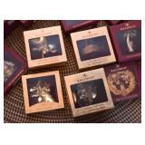 Baldwin Christmas Ornaments (24kt Gold Finished Brass)