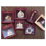 Baldwin Christmas Ornaments (24kt Gold Finished Brass)