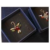 Swarovski Crystal Christmas Ornaments