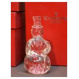 Waterford Crystal Snowman Figurine