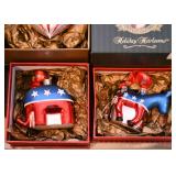 Waterford Holiday Heirlooms Mercury Glass Ornaments