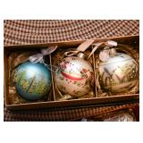 Waterford Holiday Heirlooms Mercury Glass Ornaments