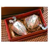 Waterford Holiday Heirlooms Mercury Glass Ornaments