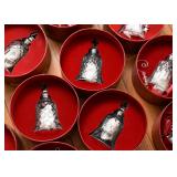 Waterford Crystal "12 Days of Christmas" Limited Edition Bell Ornaments